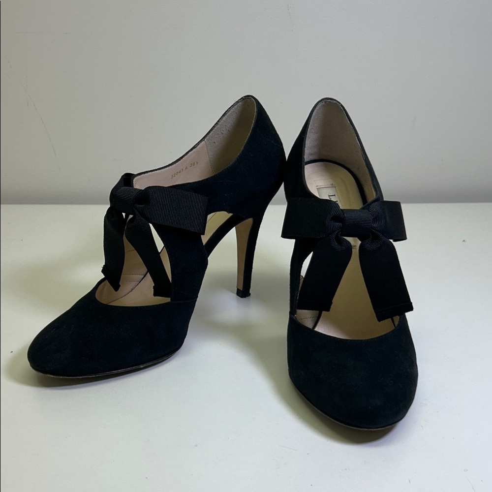 LK Bennett Black Bow Heels